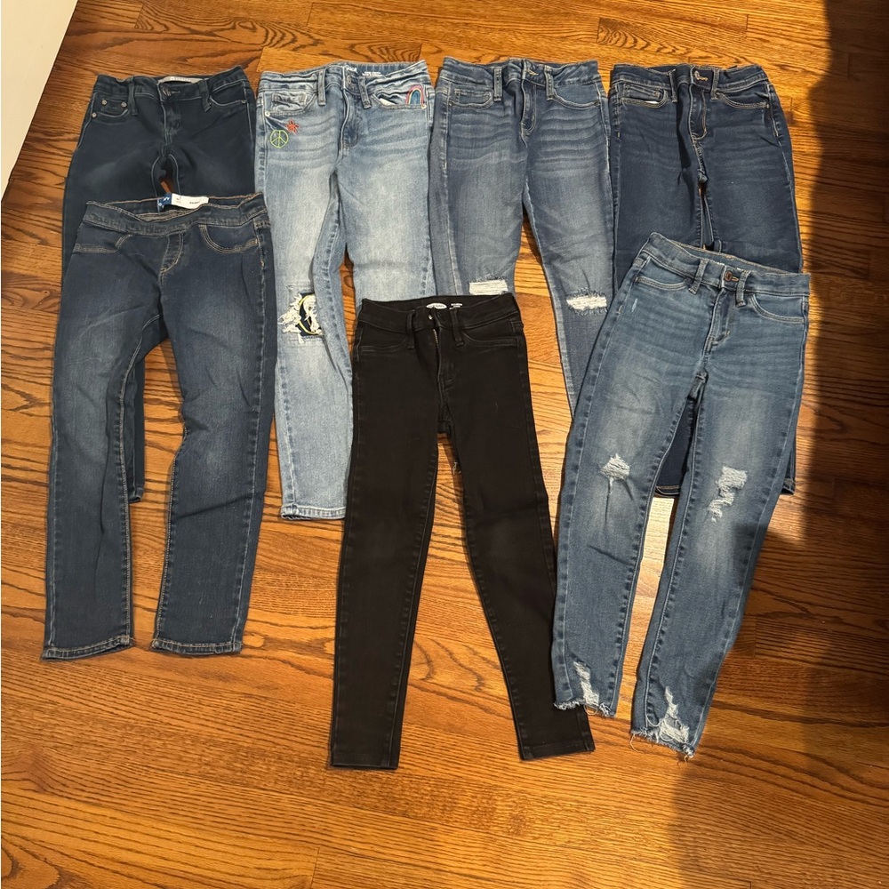 Stylish Girl size 8 jeans collection
